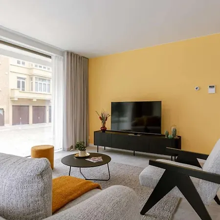 Appartement Cozy Apartment With Terrace In Ostend- New Oostende